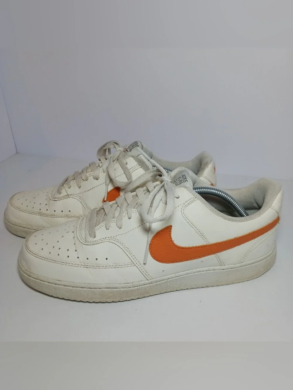 Nike Court Vision Low Mens Sneakers 11.5 Sun Club Sail Hot Curry DH2987-104
